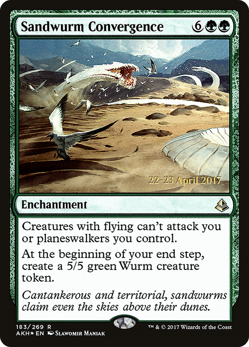 Sandwurm Convergence (PRE-183S) - Amonkhet Promos Foil