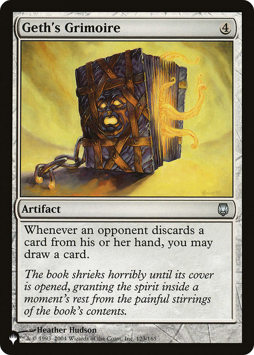 Geth's Grimoire (PLST-DST-123) - The List Foil