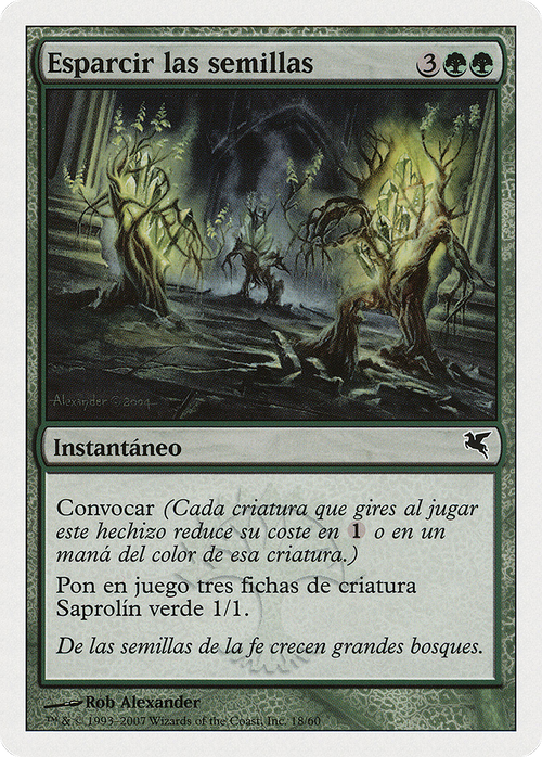 Scatter the Seeds (Spanish) - "Esparcir las semillas" (PSAL-J18) - Salvat 2005