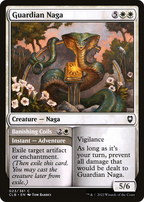 Guardian Naga (CLB-023) - Commander Legends: Battle for Baldur's Gate