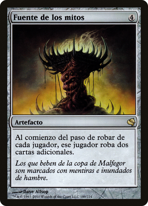Font of Mythos (Spanish) - "Fuente de los mitos" (PS11-189) - Salvat 2011