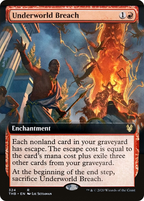 Underworld Breach (Extended Art) (THB-324) - Theros Beyond Death: (Extended Art)