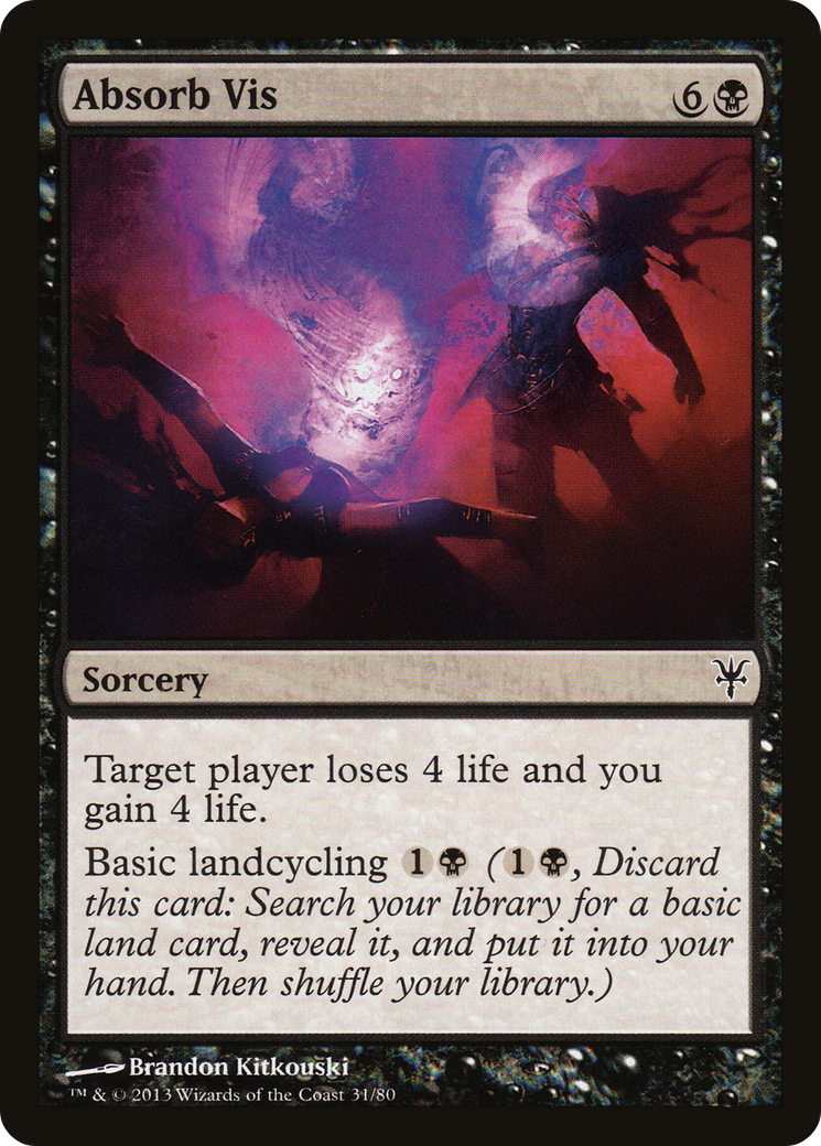 Absorb Vis (DDK-031) - Duel Decks: Sorin vs. Tibalt