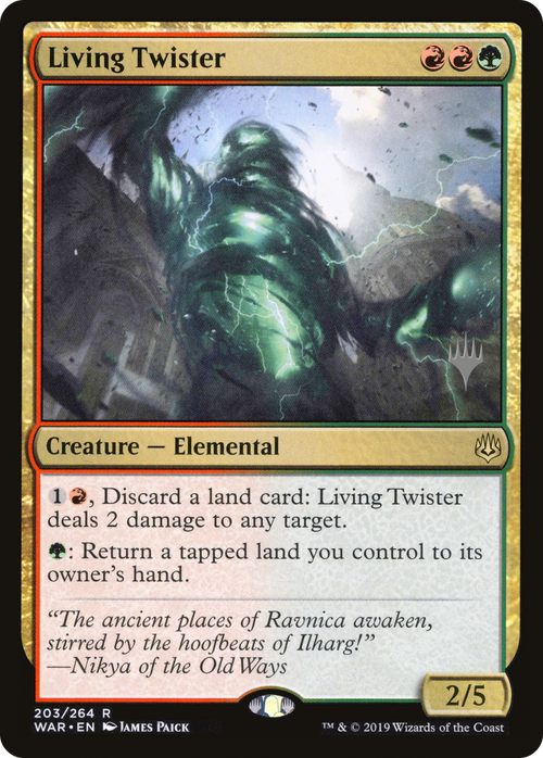 Living Twister (PPELD-203P) - War of the Spark Promos