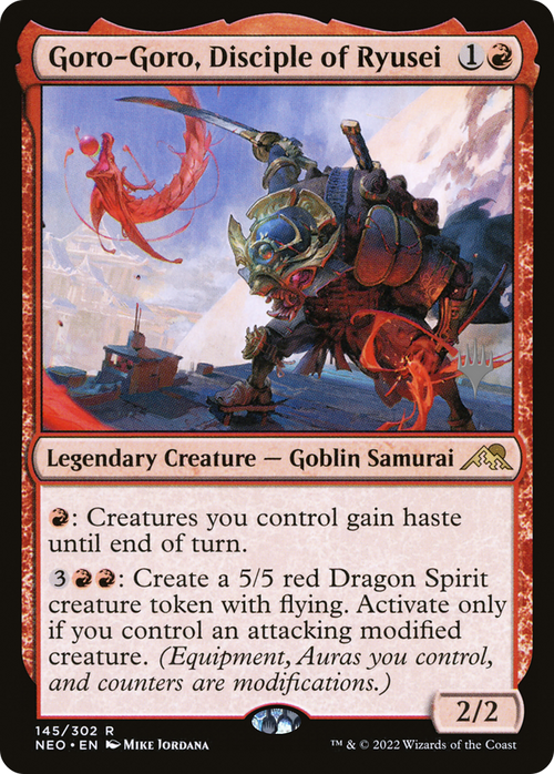 Goro-Goro, Disciple of Ryusei (PPNEO-145) - Kamigawa: Neon Dynasty Promos