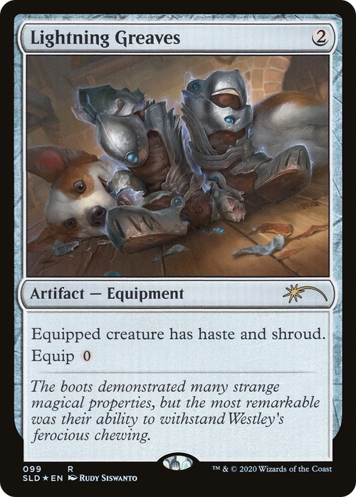 Lightning Greaves (099) (SLD-099) - Secret Lair Drop Foil