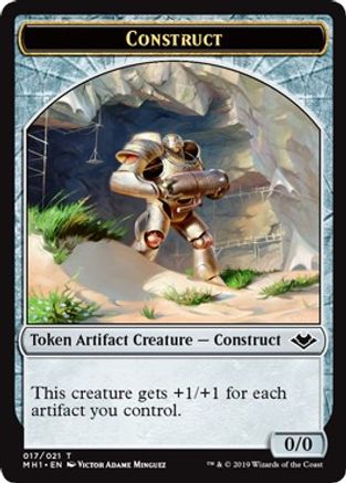 Construct Token (MH1-017) - Modern Horizons Foil