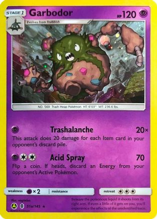 Garbodor - 51a/145 (Cosmos Holo)/145  - Holofoil Alternate Art Promos - Promo