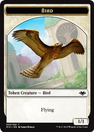 Bird // Squirrel Double-Sided Token (MH1-3 // 15) - Modern Horizons
