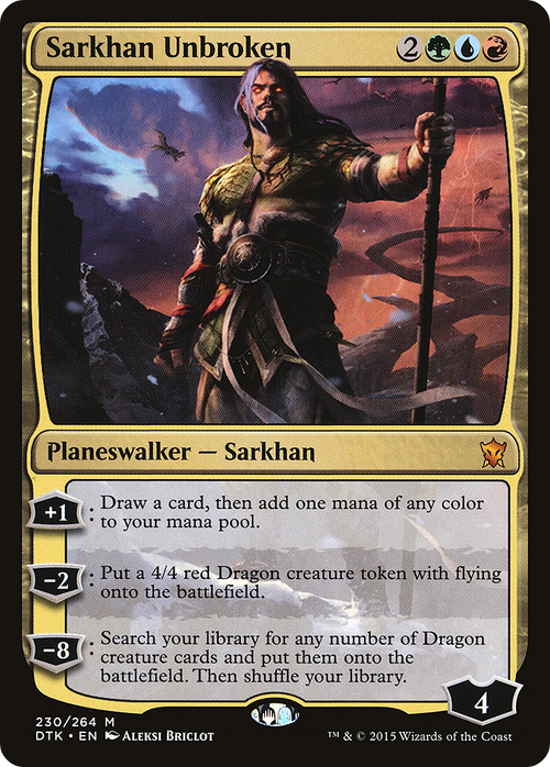 Sarkhan Unbroken (DTK-230) - Dragons of Tarkir