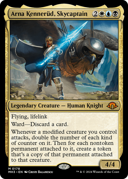 Arna Kennerud, Skycaptain (MH3-178) - Modern Horizons 3 Foil
