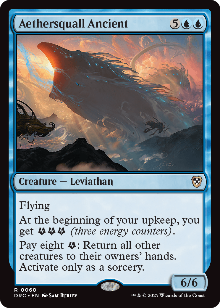 Aethersquall Ancient (DRC-068) - Commander: Aetherdrift