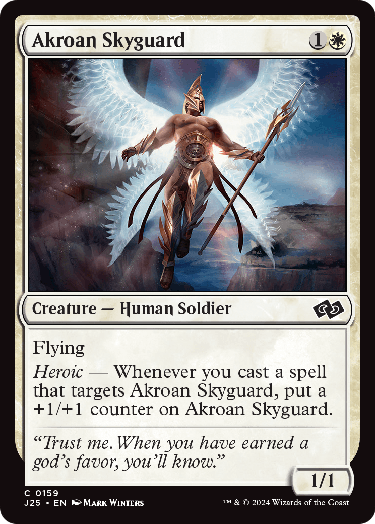 Akroan Skyguard (J25-159) - Foundations Jumpstart