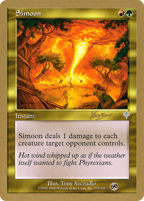 Simoon - 2002 Sim Han How (INV) (SB) (WCD-) - World Championship Decks 2002