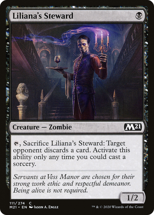 Liliana's Steward (M21-111) - Core Set 2021