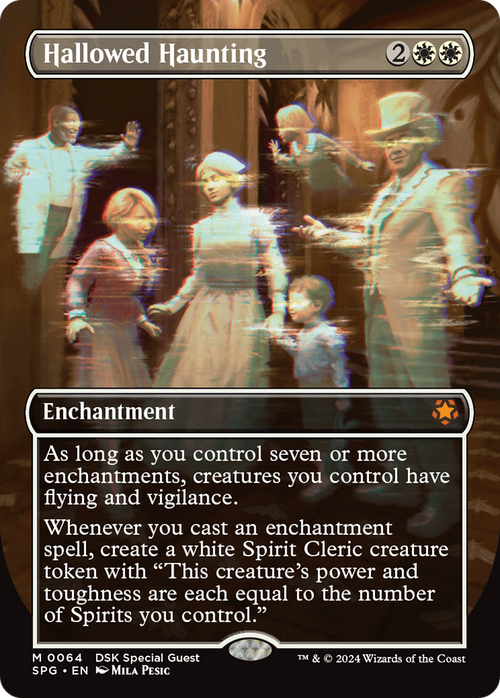Hallowed Haunting (Borderless) (SPG-064) - Special Guests