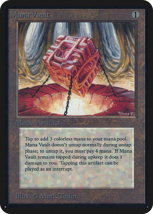 Mana Vault (LEA-) - Limited Edition Alpha