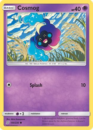 Cosmog 100/236  SM  Unified Minds - Common
