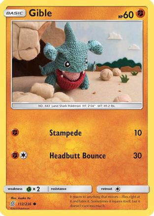 Gible 112  SM  Unified Minds - Common