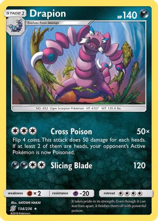 Drapion  SM  Unified Minds - Rare