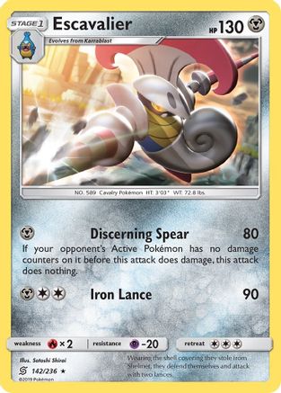 Escavalier  SM  Unified Minds - Rare