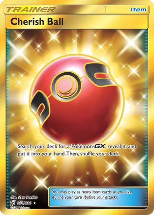 Cherish Ball (Secret)  - Holofoil SM  Unified Minds - Secret Rare