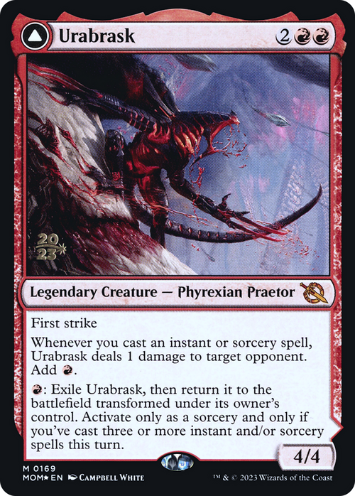 Urabrask (PRE-169) - March of the Machine Promos Foil