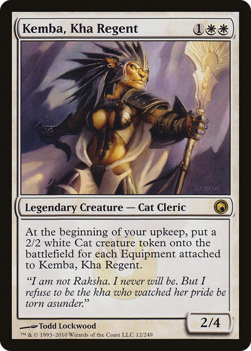 Kemba, Kha Regent (SOM-012) - Scars of Mirrodin
