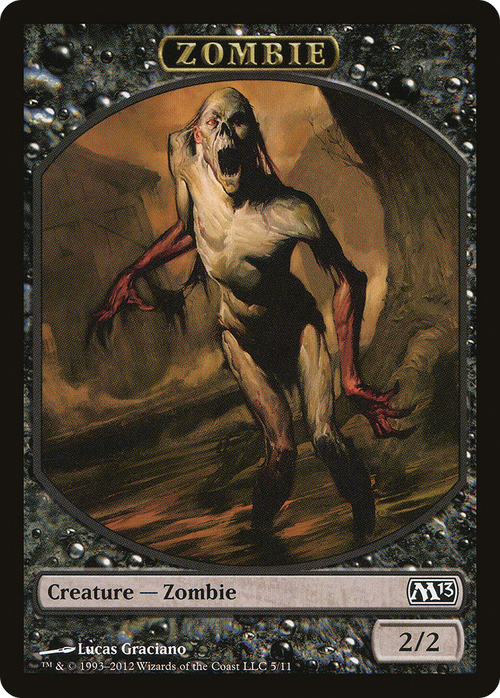 Zombie Token (M13-005) - Magic 2013 Tokens