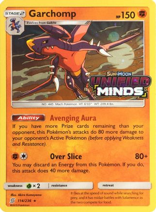 Garchomp (Cosmos Holo) 114/236  - Holofoil Miscellaneous Cards & Products - Promo