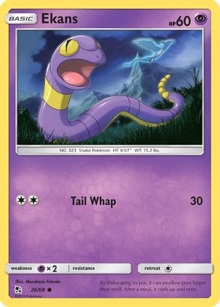 Ekans (26) (26) 026  Hidden Fates - Common