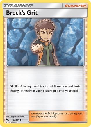 Brock's Grit 053  Hidden Fates - Uncommon