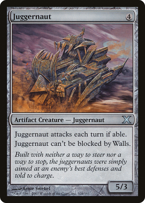 Juggernaut (10E-328) - Tenth Edition