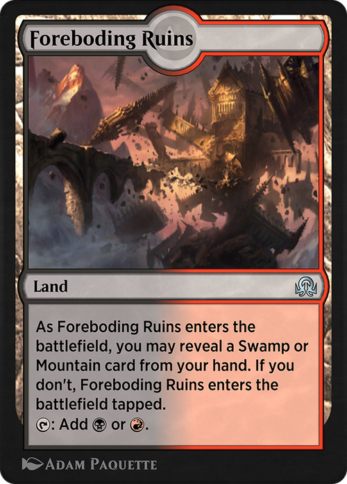 Foreboding Ruins (SIR-265) - Shadows over Innistrad Remastered