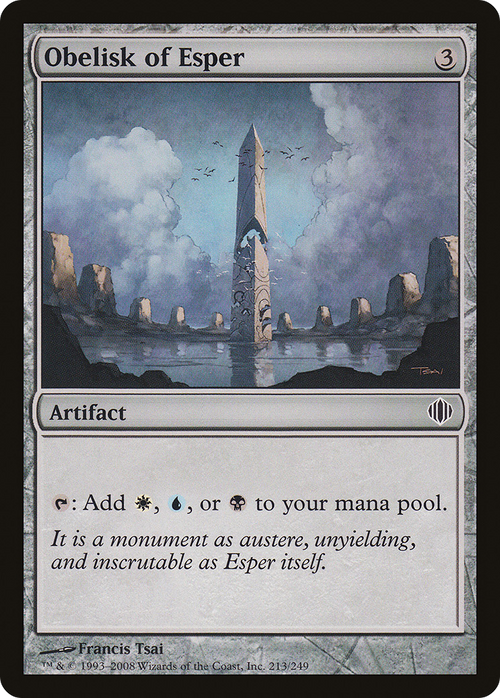 Obelisk of Esper (ALA-213) - Shards of Alara Foil