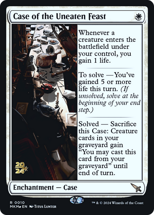 Case of the Uneaten Feast (PRE-010) - Murders at Karlov Manor Promos Foil