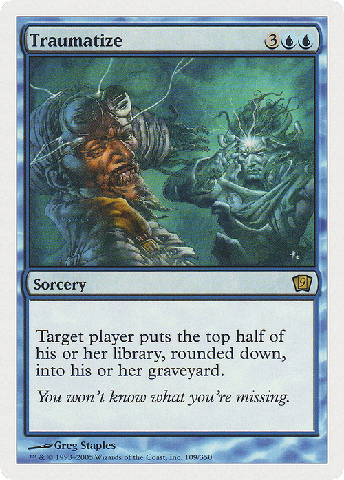 Traumatize (9ED-109) - 9th Edition Foil