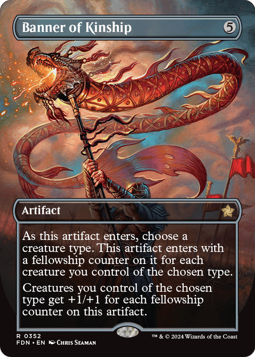 Banner of Kinship (Borderless) (FDN-352) - Foundations