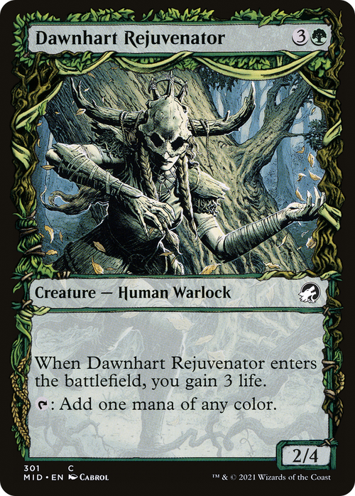 Dawnhart Rejuvenator (Showcase) (MID-301) - Innistrad: Midnight Hunt: (Showcase) Foil