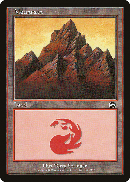 Mountain (343) (MMQ-343) - Mercadian Masques