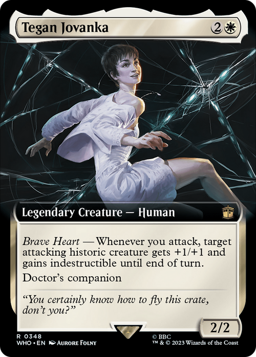 Tegan Jovanka (Extended Art) (WHO-348) - Doctor Who: (Extended Art)