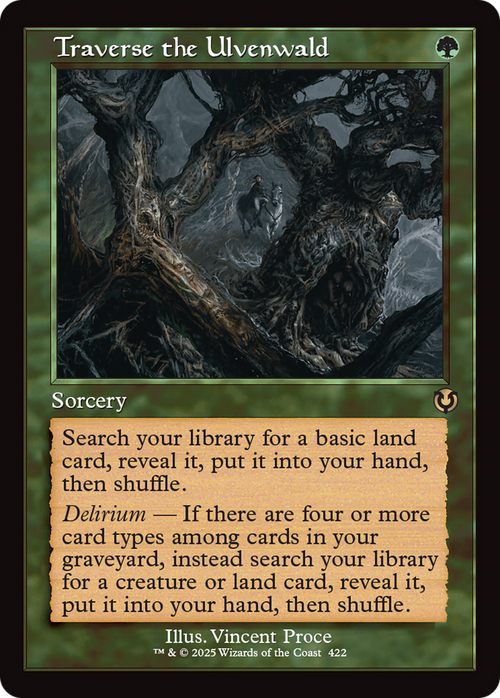 Traverse the Ulvenwald (Retro Frame) (INR-422) - Innistrad Remastered