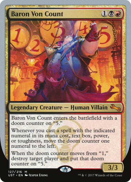 Baron Von Count (UST-127) - Unstable