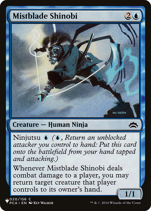 Mistblade Shinobi (LIST-020/156) - The List