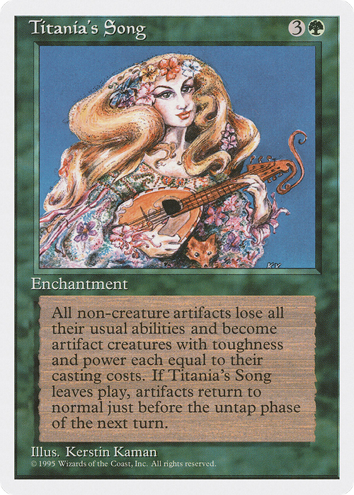 Titania's Song (4ED-) - Fourth Edition