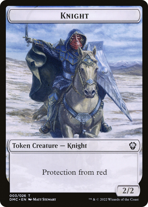 Knight (TDMU-003) - Dominaria United Tokens