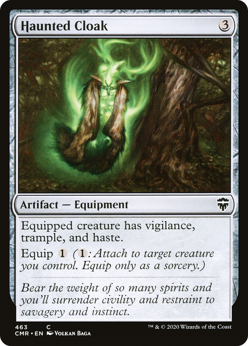 Haunted Cloak (463) (CMR-463) - Commander Legends