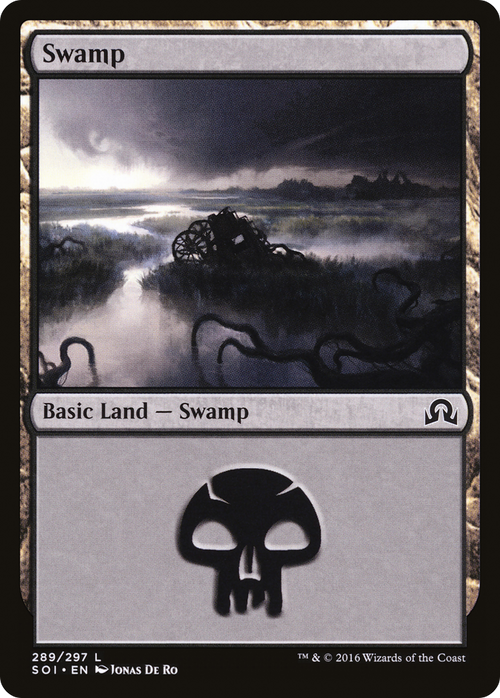 Swamp (289) (SOI-289) - Shadows over Innistrad Foil