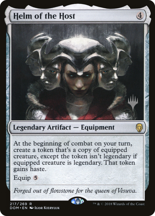 Helm of the Host (PPM20-217P) - Dominaria Promos Foil