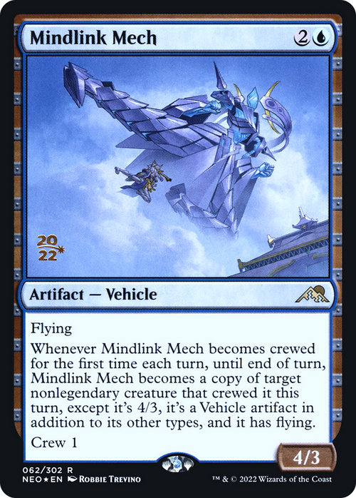 Mindlink Mech (PRE-062) - Kamigawa: Neon Dynasty Promos Foil